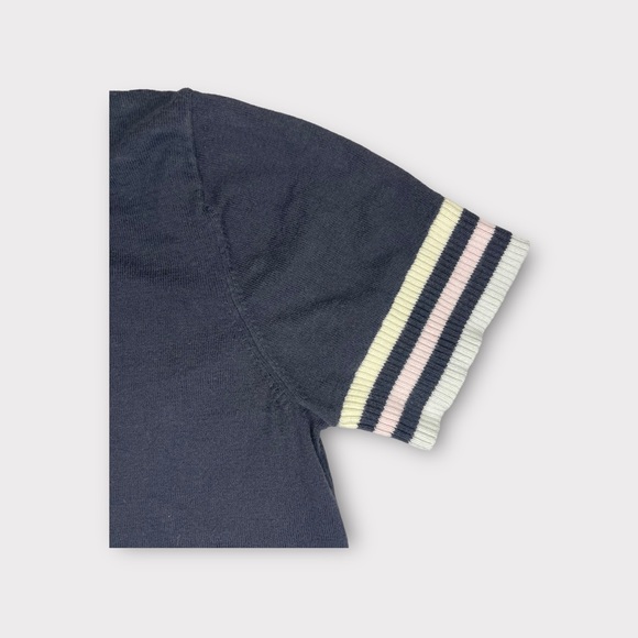 Bonpoint Round Neck Dark Gray Top - Picture 3 of 5